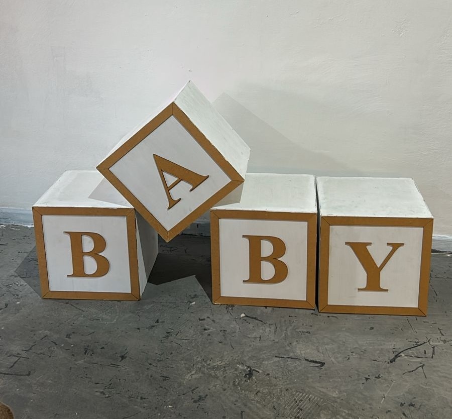 Cubos Baby - Diana's Festas
