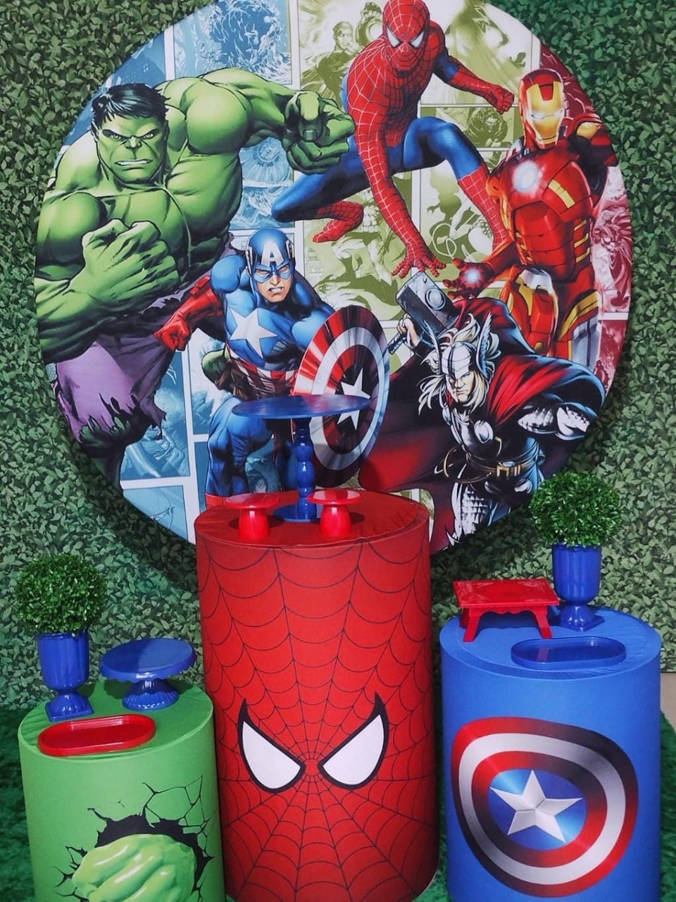 Heróis da Marvel - Sua Festa Pegue e Monte