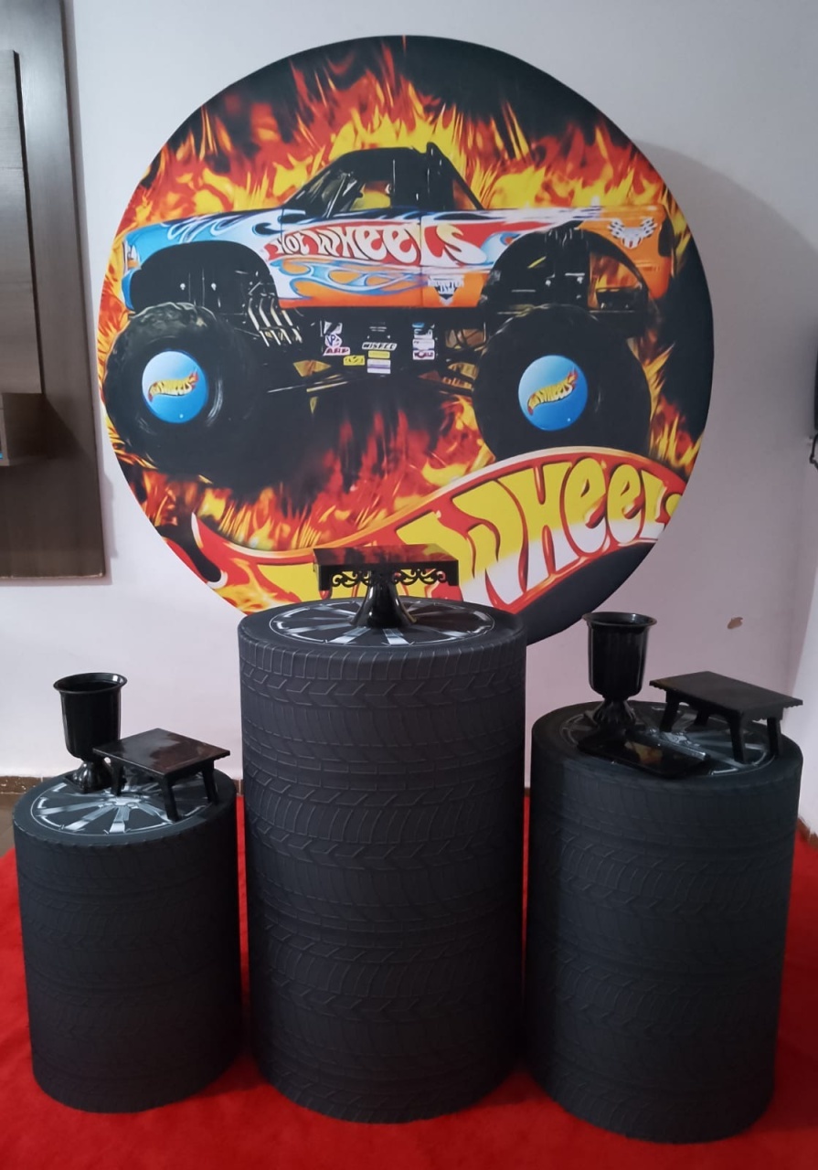 Hotwheels - Sua Festa Pegue e Monte