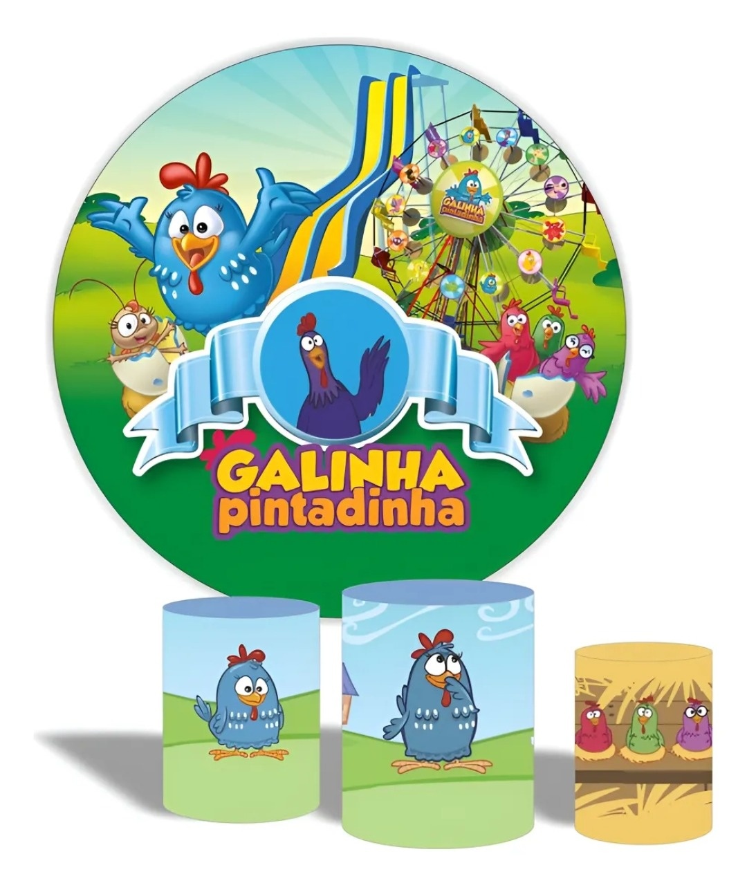 Galinha Pintadinha 02 - KI.FESTA.DECORACOES