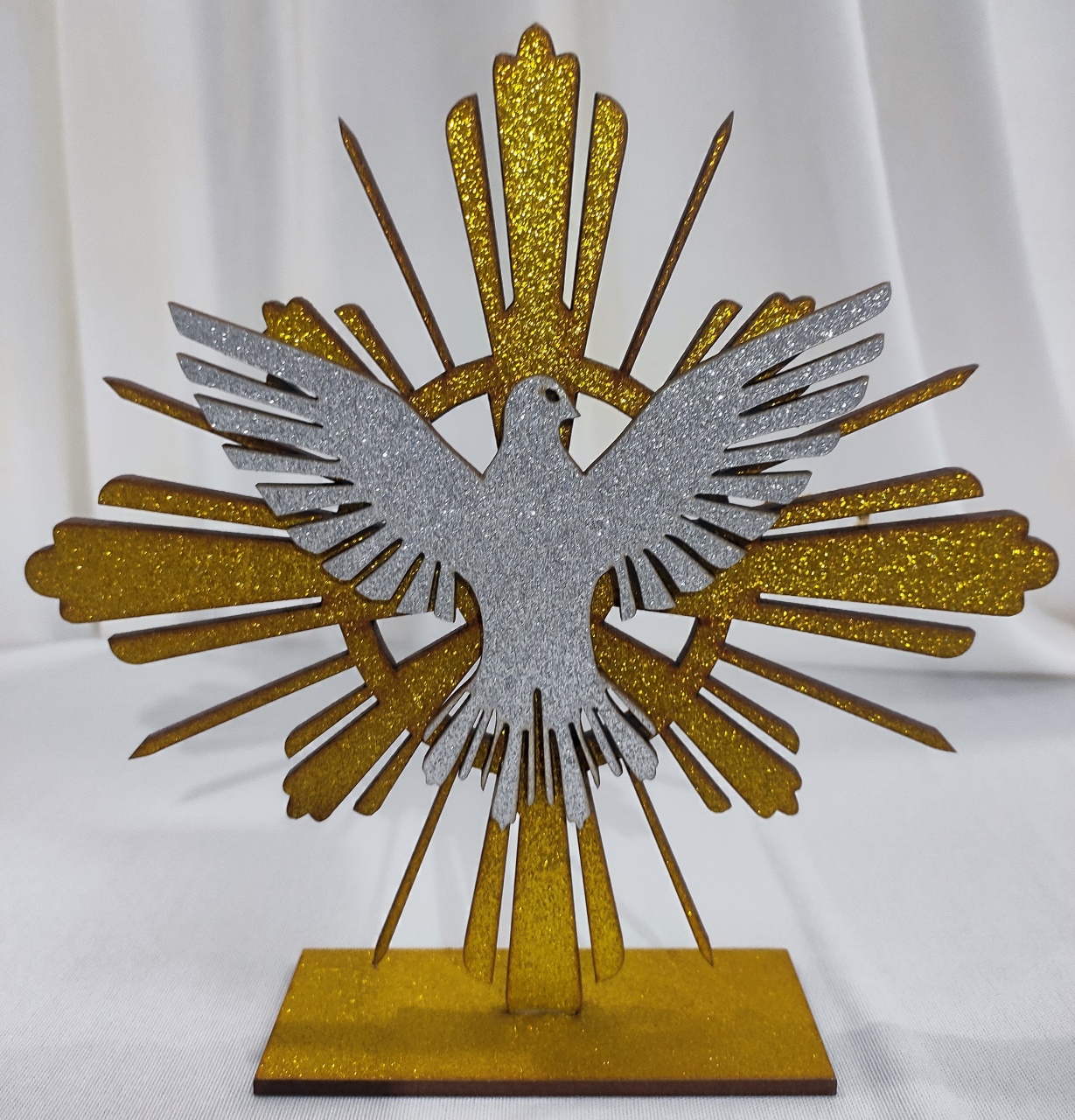 Mini Espírito Santo Mdf  - KI.FESTA.DECORACOES