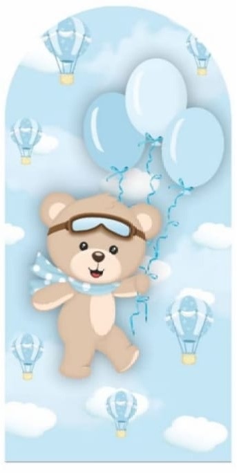 Capas de Romano 2 X1 Urso Azul - KI.FESTA.DECORACOES