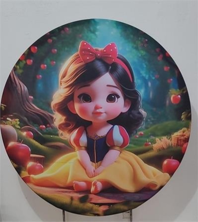 Branca Neve Painel - KI.FESTA.DECORACOES