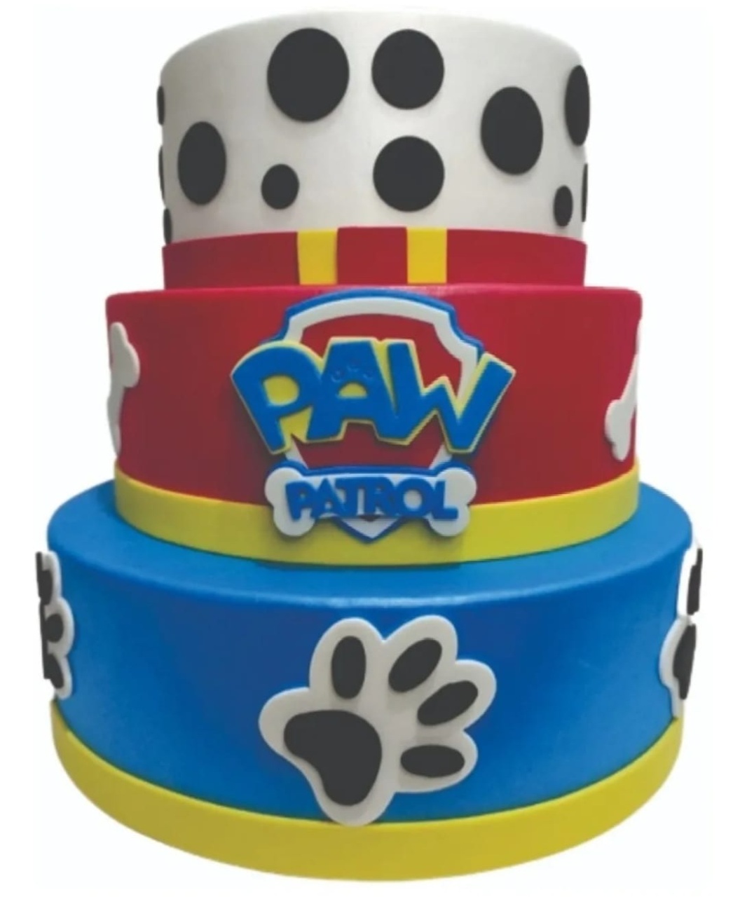Bolo  Patrulha Canina - KI.FESTA.DECORACOES