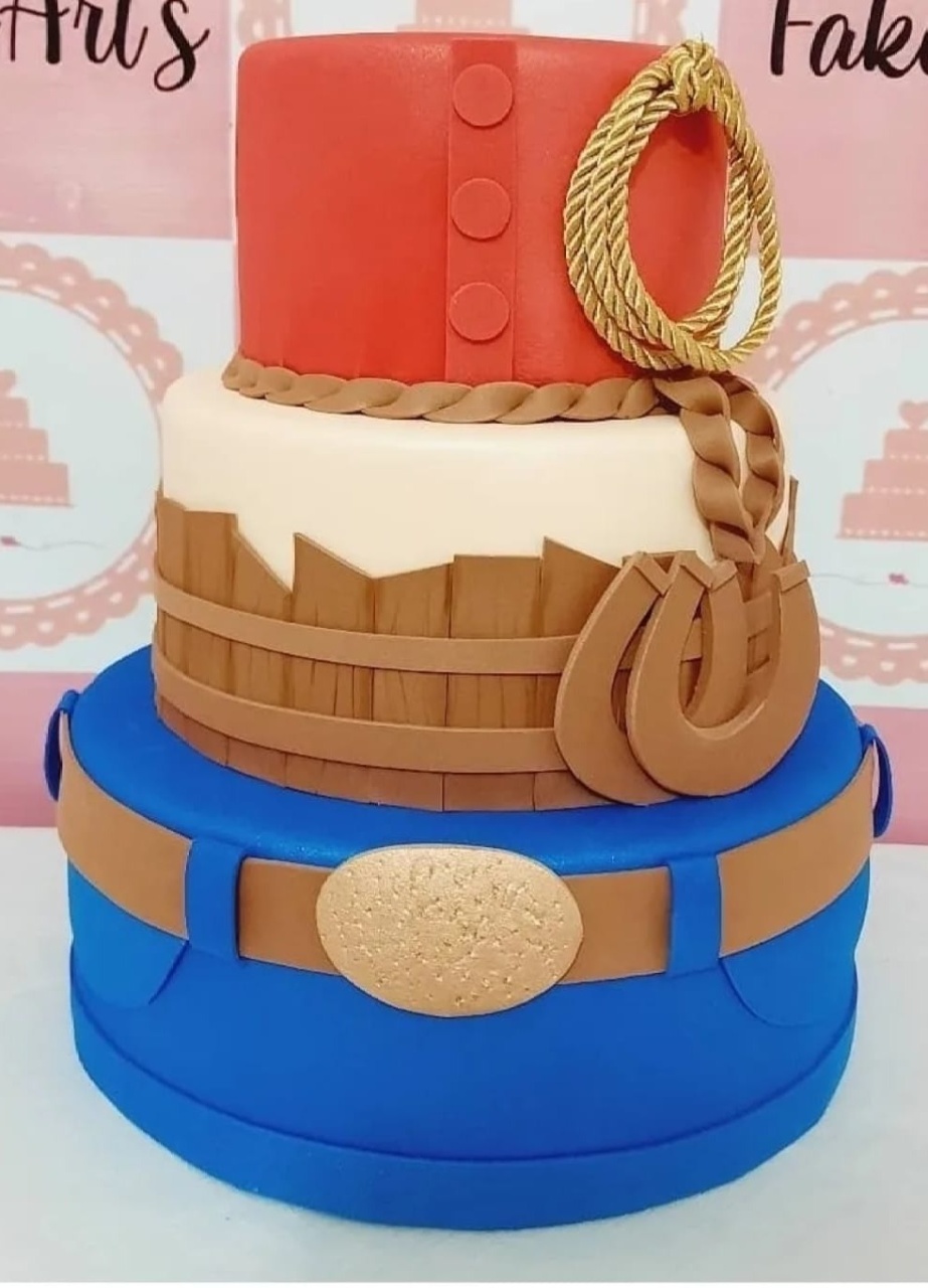 Bolo Country - KI.FESTA.DECORACOES