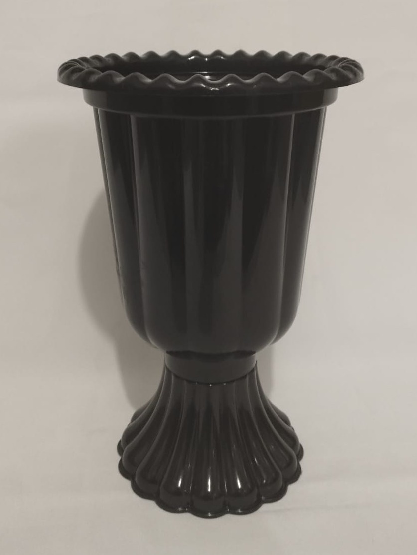 Vaso Slim Preto - KI.FESTA.DECORACOES