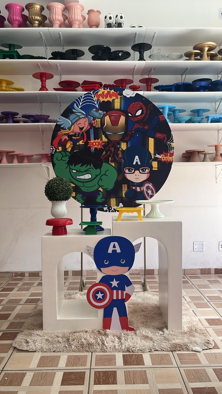 Vingadores Baby 3 - Ingryd monteiro festas