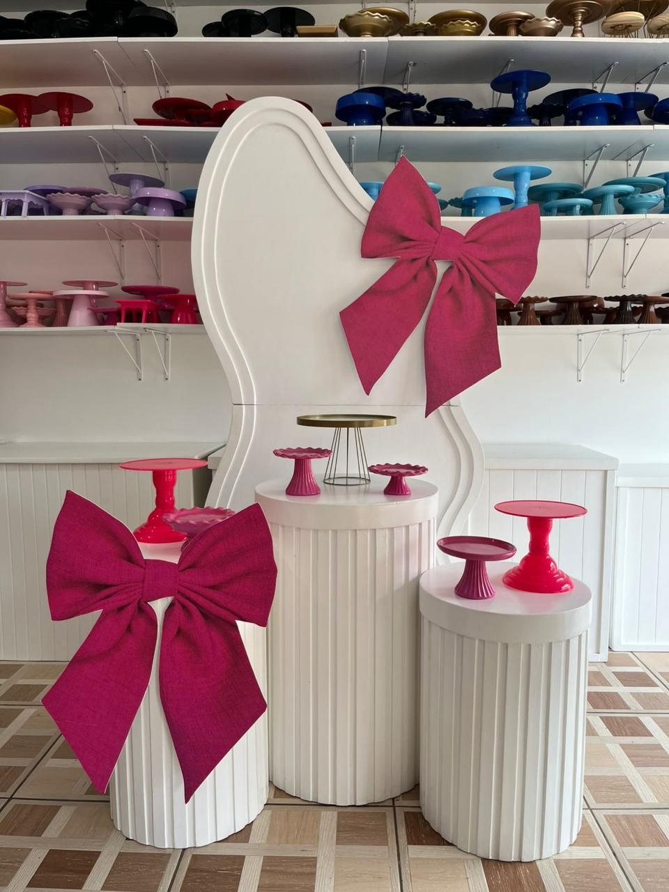 Adulto Kit Laço Rosa - Ingryd monteiro festas
