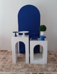 Adulto Floral Azul E Rosa 21 - imagem 2