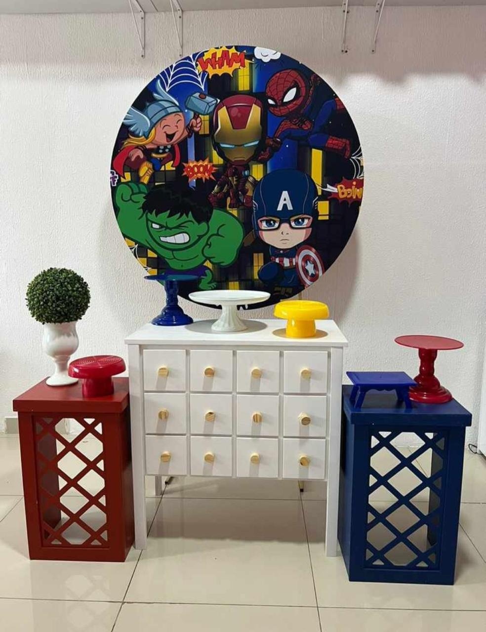 Vingadores Baby 5 - Ingryd monteiro festas