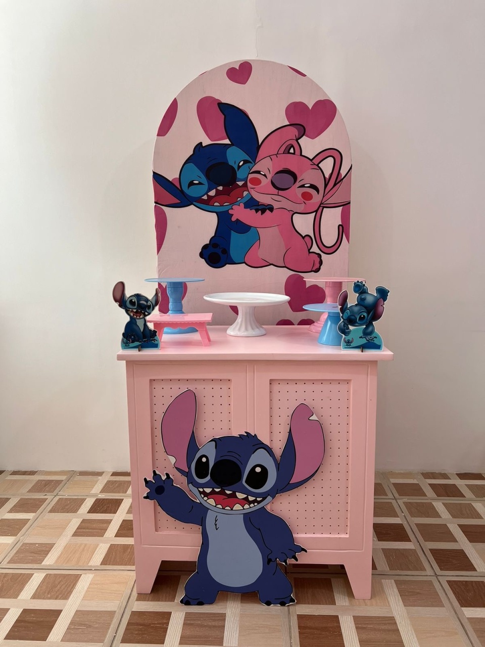 Stith Rosa E Azul 9 - Ingryd monteiro festas