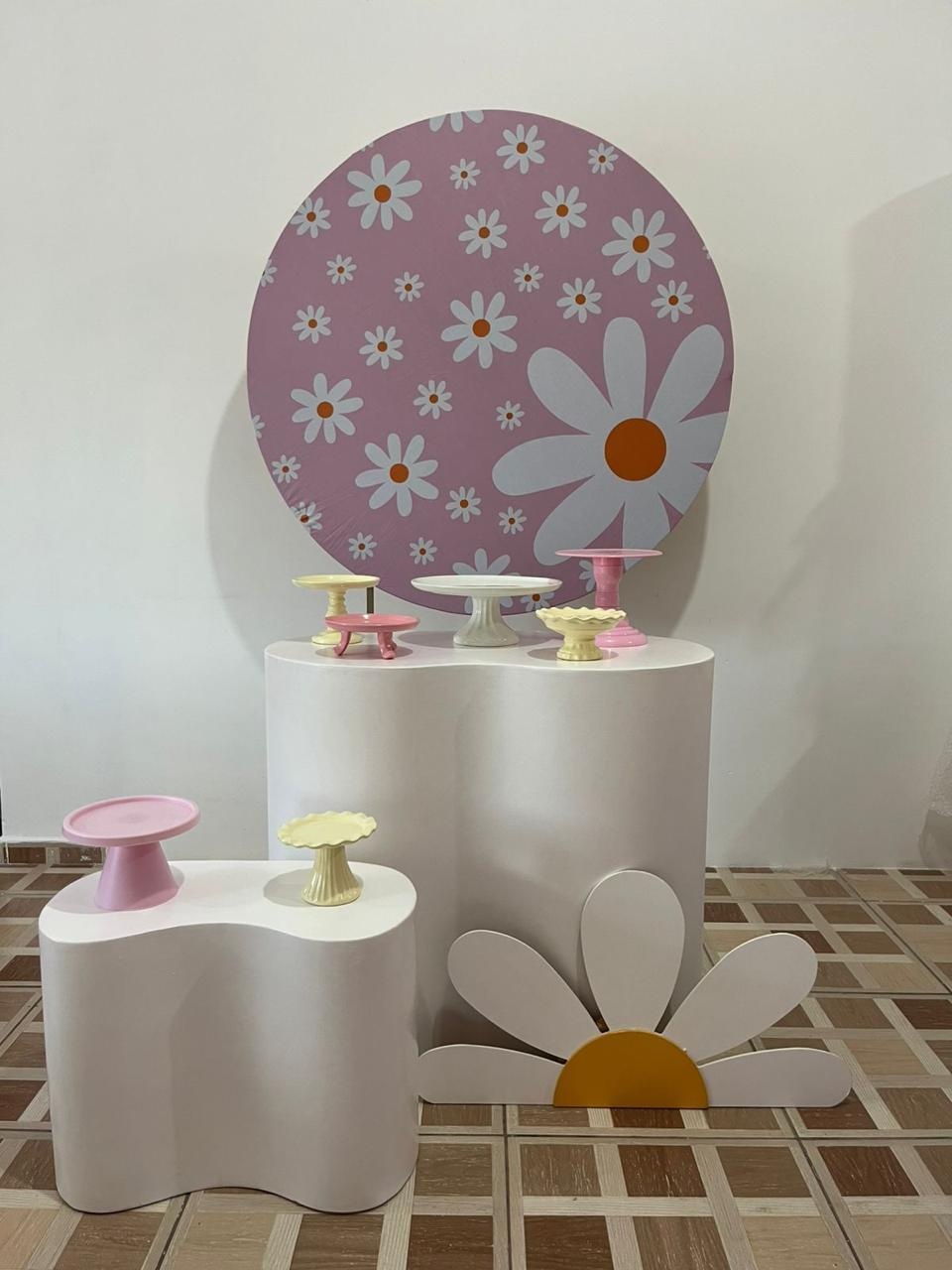 Margaridas 2 Mesas Modeladas - Ingryd monteiro festas