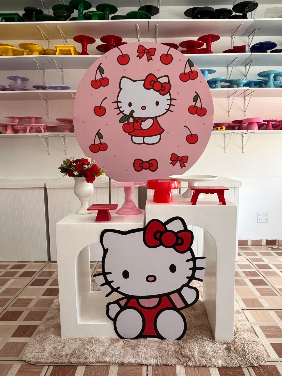 Hello Kitty Cereja 1 - Ingryd monteiro festas