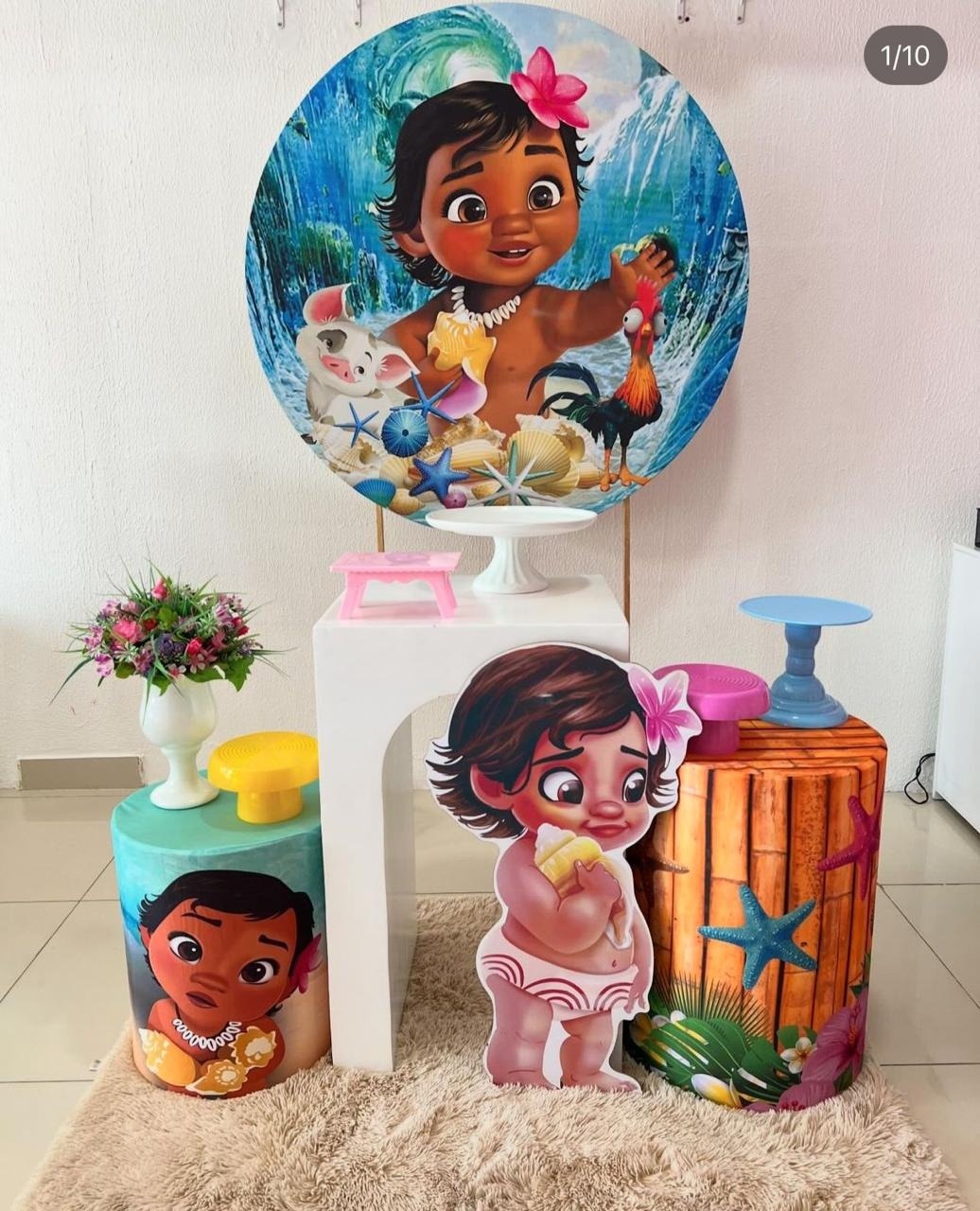 Moana Baby  3 - Ingryd monteiro festas