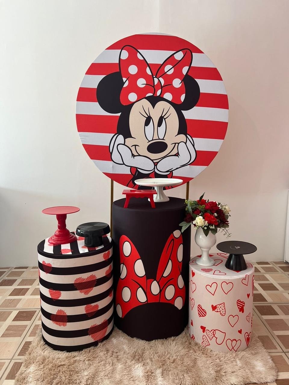Minnie Vermelha - Ingryd monteiro festas