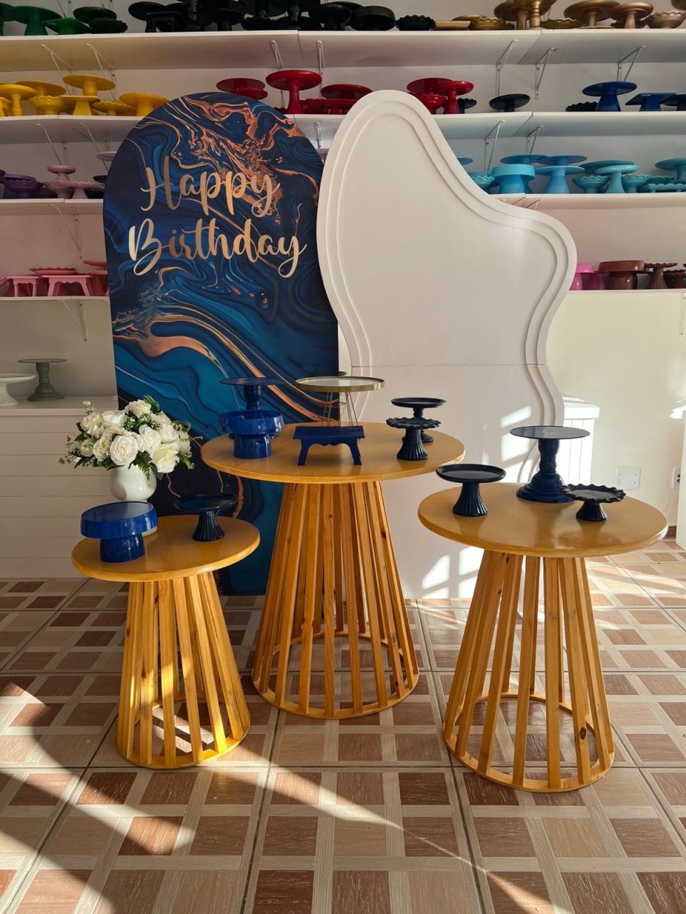 Adulto Happy Birthday Azul 12 - Ingryd monteiro festas