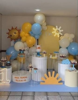 Minha Primeira Volta Ao Sol - Ateliê by Deise festas 