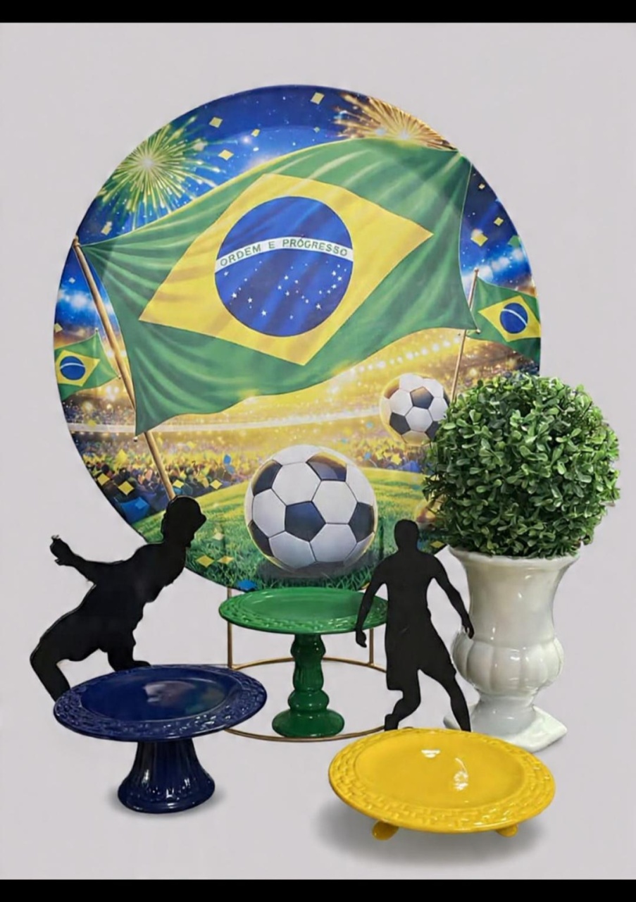 Mini Kit de Mesa Copa Do Mundo - Ateliê by Deise festas 