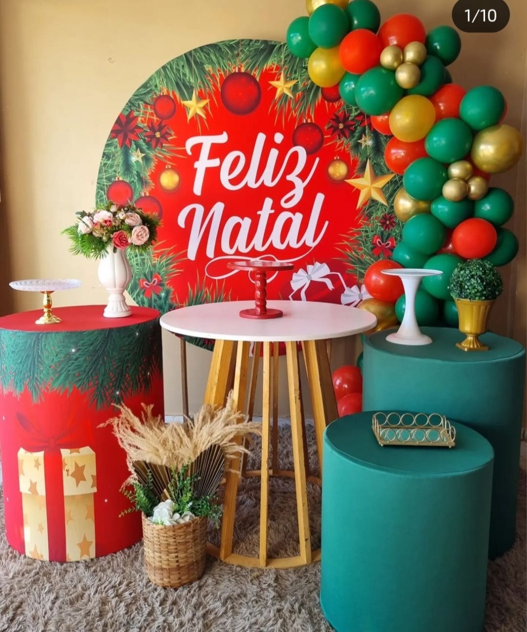 Natal Kit2 Cod 1436 - Ateliê by Deise festas 