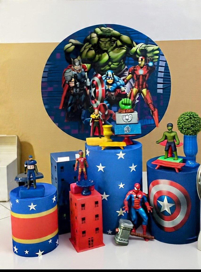 Vingadores 1 Cod.1725 - Ateliê by Deise festas 