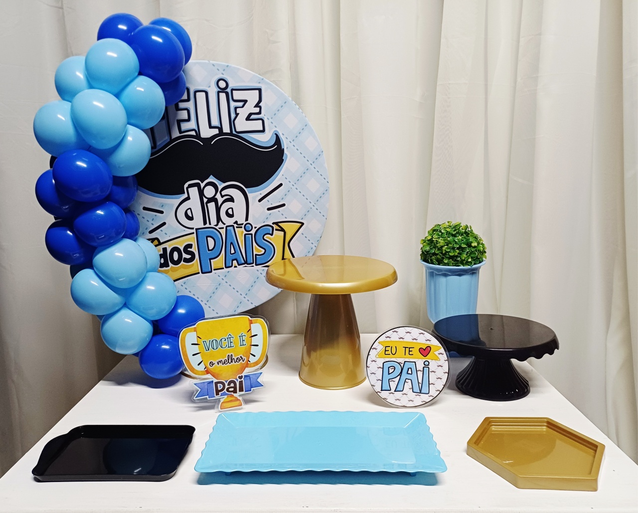 Dia dos Pais - "Só Pra Um Bolinho" - Sua Mesa, Seu Estilo - Pegue&Monte Graça Decor♡