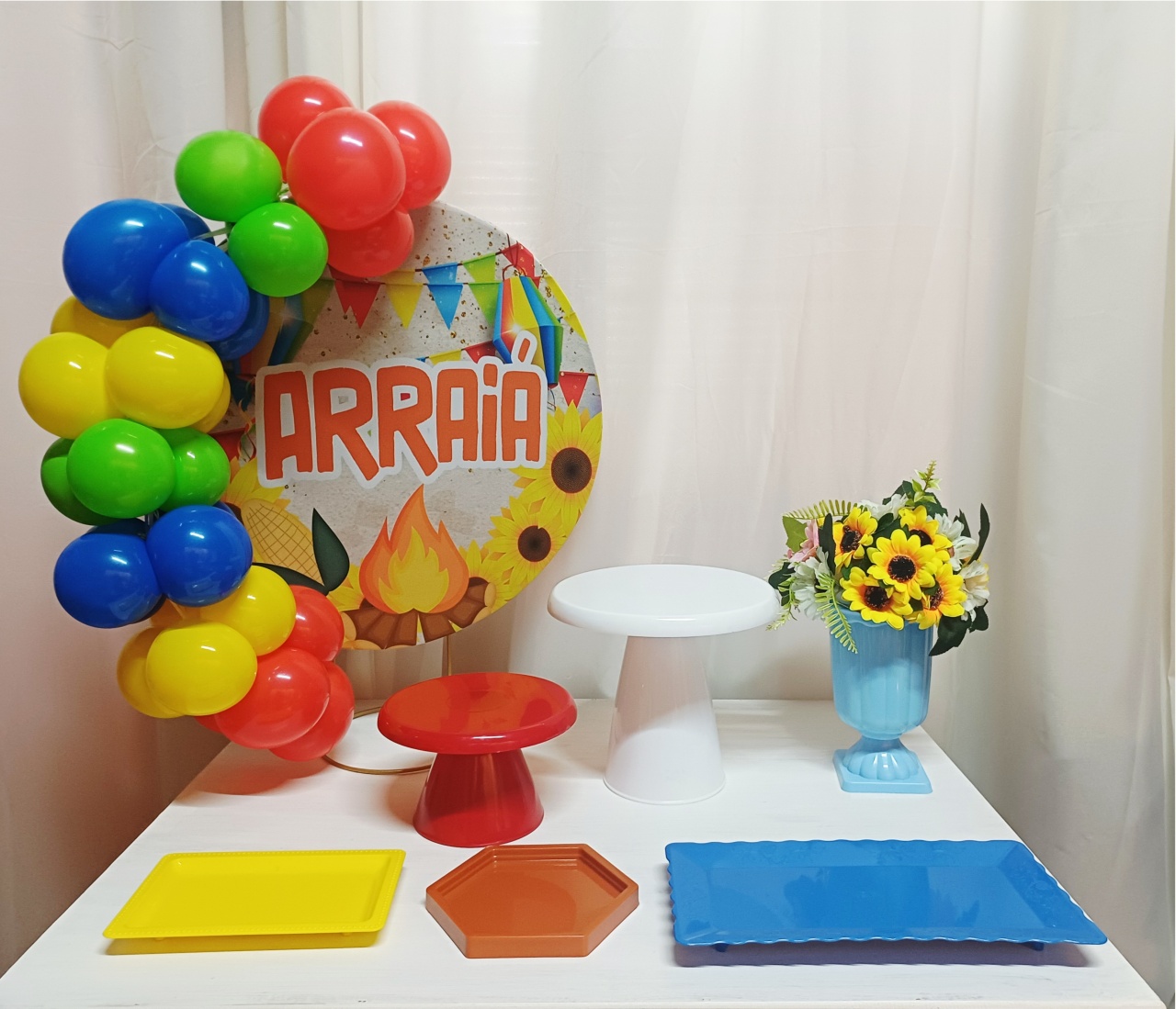 Festa Junina - Só Pra Um Bolinho - Sua Mesa, Seu Estilo - Pegue&Monte Graça Decor♡