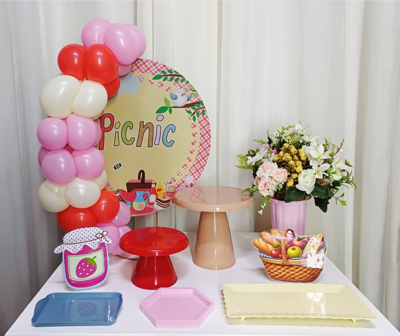 Pic Nic - "Só Pra Um Bolinho" - Sua Mesa, Seu Estilo - Pegue&Monte Graça Decor♡