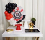 Corinthians - "Só Pra Um Bolinho " - Mesa Pronta, Só Festejar - imagem 1