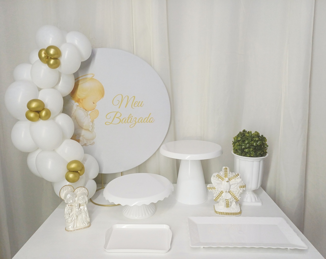 Batizado - "Só Pra Um Bolinho" - Sua Mesa, Seu Estilo - Pegue&Monte Graça Decor♡