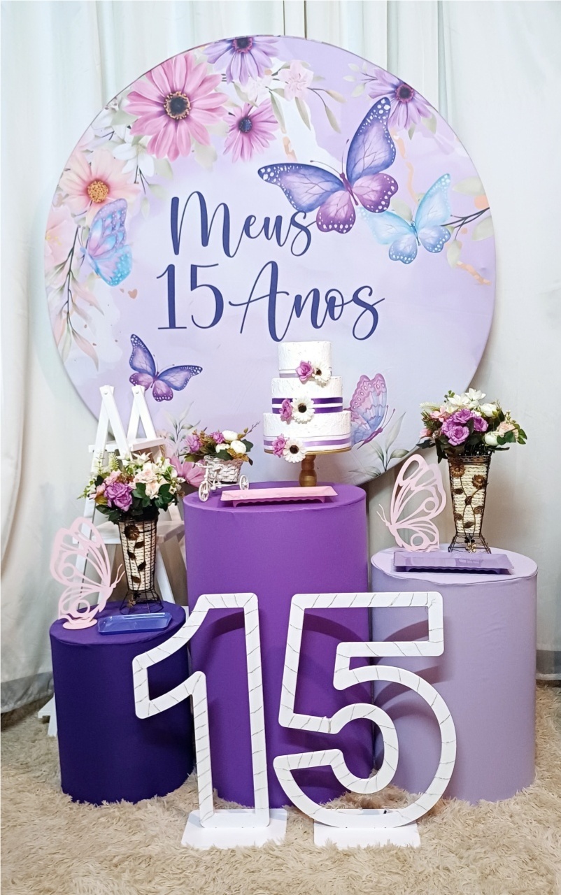 15 Anos - Prata Plus - Pegue&Monte Graça Decor♡