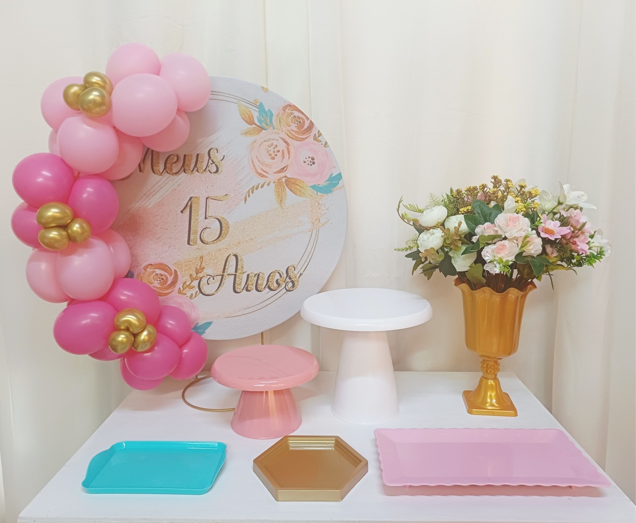 15 Anos - "Só Pra Um Bolinho" - Sua Mesa, Seu Estilo - Pegue&Monte Graça Decor♡