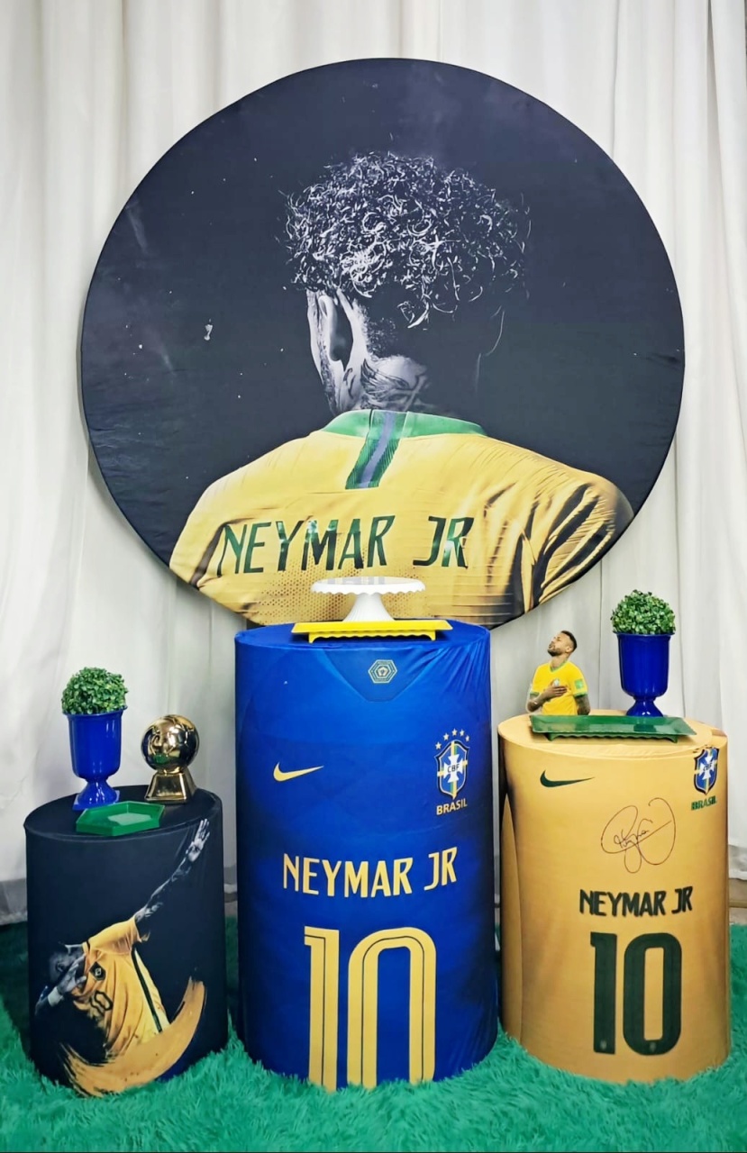 Neymar Junior - Bronze - Pegue&Monte Graça Decor♡