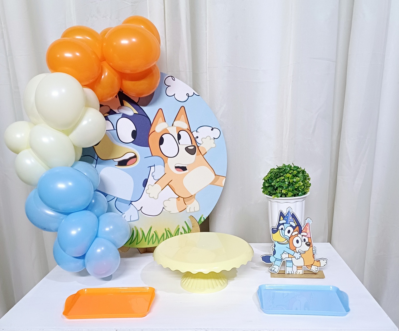 Bluey 2 - "Só Pra Um Bolinho" - Sua Mesa, Seu Estilo - Pegue&Monte Graça Decor♡