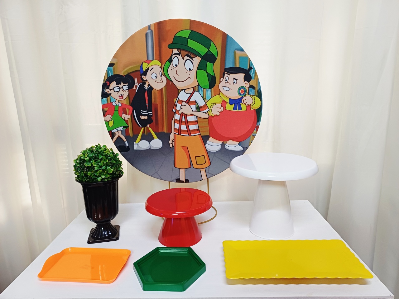 Chaves - "Só Pra Um Bolinho" - Sua Mesa, Seu Estilo - Pegue&Monte Graça Decor♡