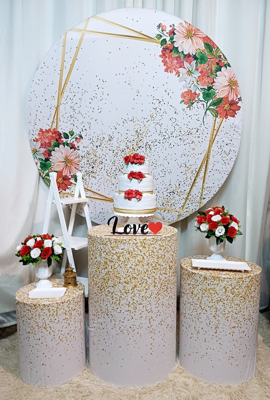 Casamento Simples - Prata   - Pegue&Monte Graça Decor♡