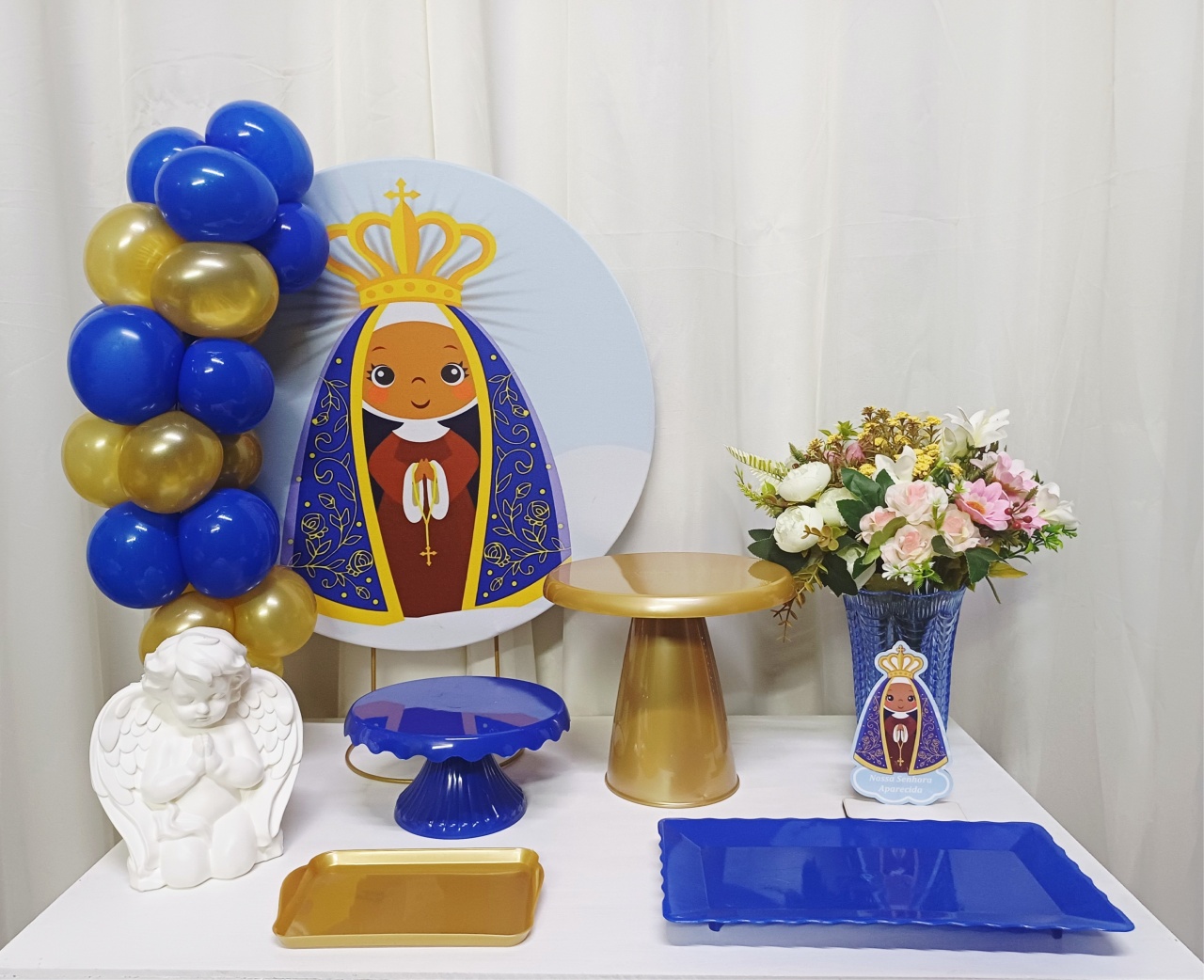 Nossa Senhora Aparecida - "Só Pra Um Bolinho" - Sua Mesa, Seu Estilo - Pegue&Monte Graça Decor♡