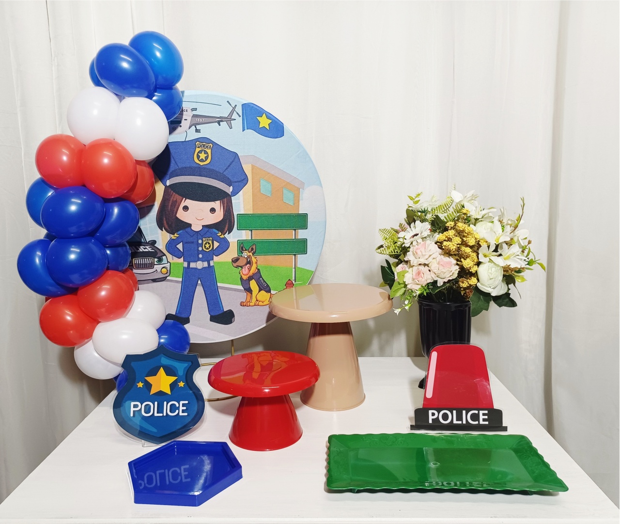 A Polícia - "Só Pra Um Bolinho" - Sua Mesa, Seu Estilo - Pegue&Monte Graça Decor♡