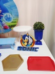 Sonic - "Só Pra Um Bolinho" - Mesa Pronta, Só Festejar - imagem 4