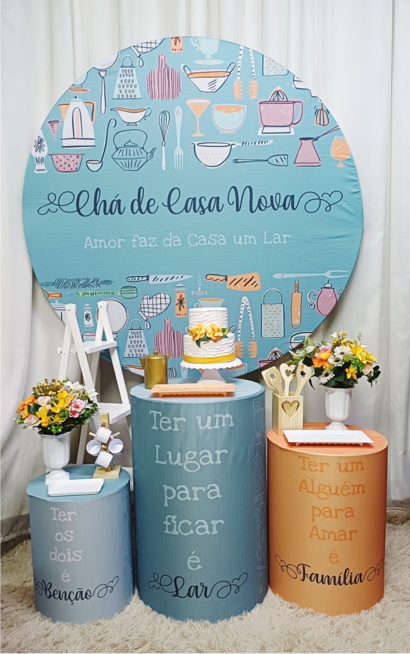 Chá de Casa Nova - Prata  - Pegue&Monte Graça Decor♡