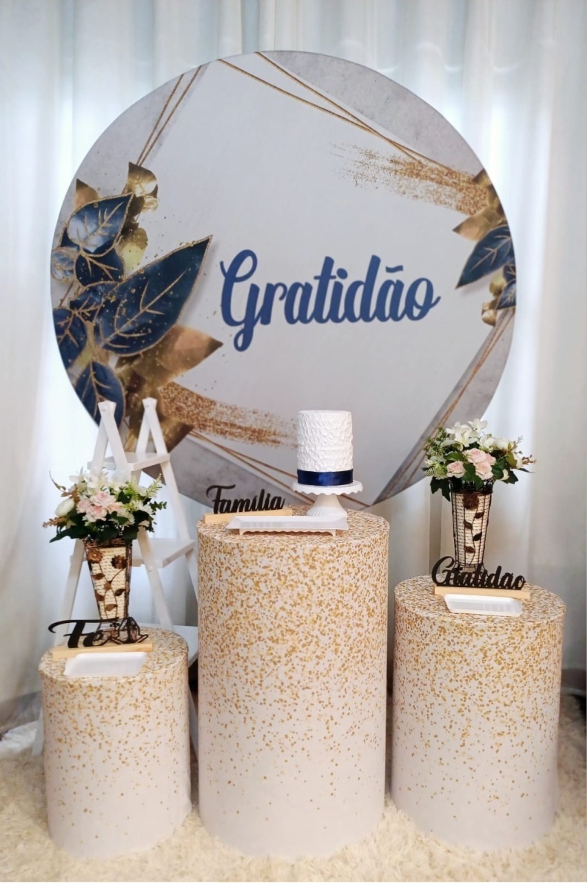 Gratidão - Prata - Pegue&Monte Graça Decor♡