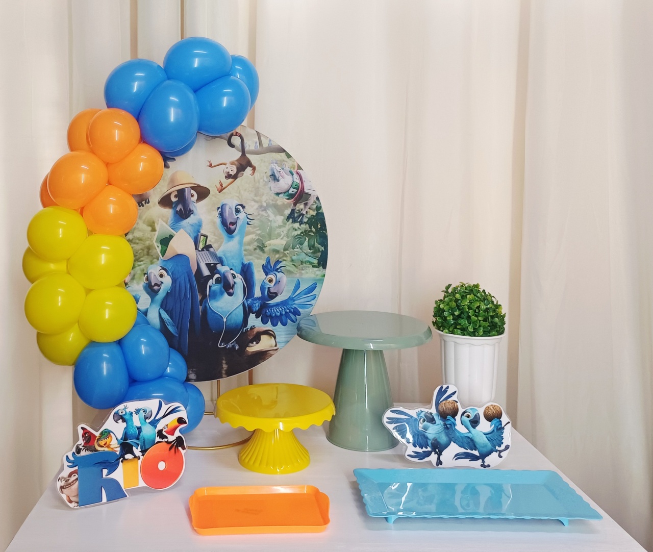 Filme Rio - "Só Pra Um Bolinho" - Sua Mesa, Seu Estilo - Pegue&Monte Graça Decor♡
