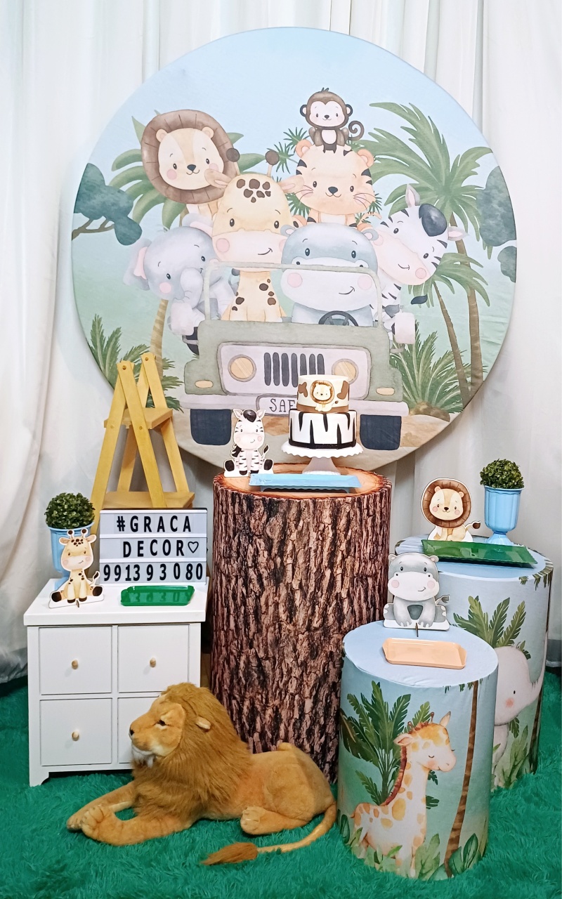 Safari - Ouro Plus - Pegue&Monte Graça Decor♡