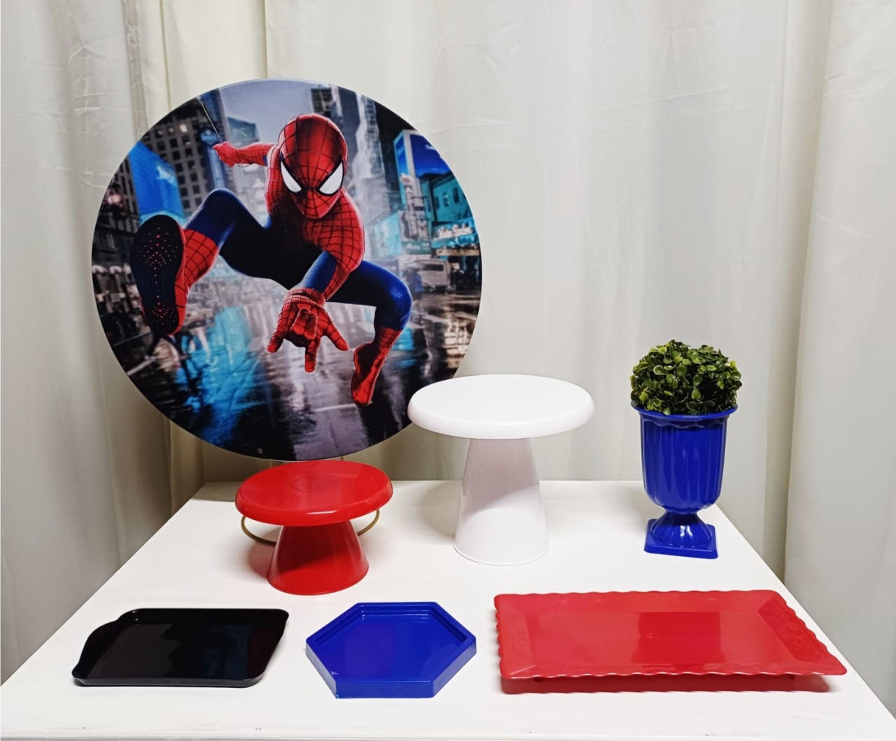 Homem Aranha - "Só Pra Um Bolinho" - Sua Mesa, Seu Estilo - Pegue&Monte Graça Decor♡