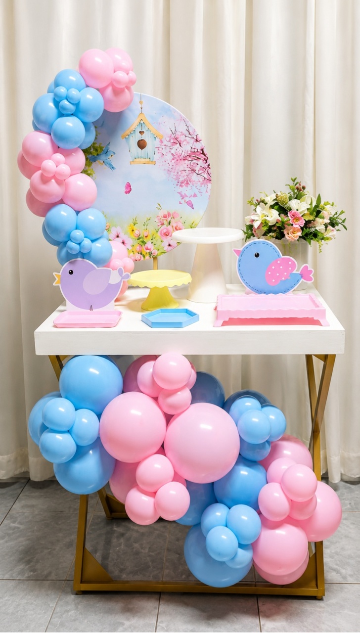 Jardim Encantado 3 - "Só Pra Um Bolinho" - Mesa Pronta, Só Festejar - Plus - Pegue&Monte Graça Decor♡