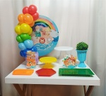 Arca de Noé - "Só Pra Um Bolinho" - Mesa Pronta, Só Festejar - imagem 1
