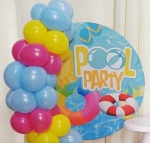 Pool Party - "Só Pra Um Bolinho " -Mesa Pronta, Só Festejar - imagem 4