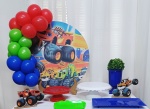 Blazer and Monster Machine - "Só Pra Um Bolinho" - Mesa Pronta,  Só Festejar         - imagem 4