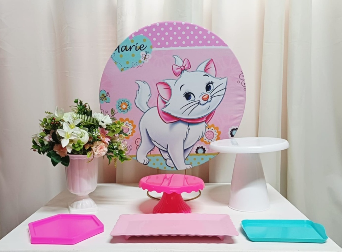 Gata Marie - "Só Pra Um Bolinho" -Sua Mesa, Seu Estilo - Pegue&Monte Graça Decor♡