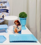 Príncipe de Jesus Personalizado - "Só Pra Um Bolinho" - Mesa Pronta, Só Festejar - Plus - imagem 3