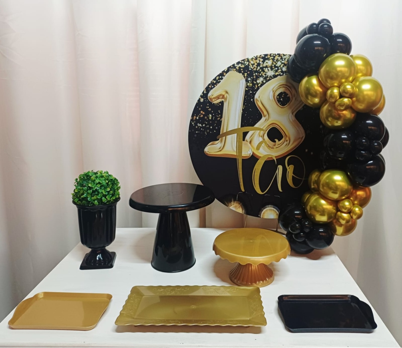 18Tão - "Só Pra Um Bolinho" - Sua Mesa, Seu Estilo - Pegue&Monte Graça Decor♡
